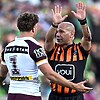 Referee Ash Klein retained for NRL semi-finals following controversial Broncos-Raiders game