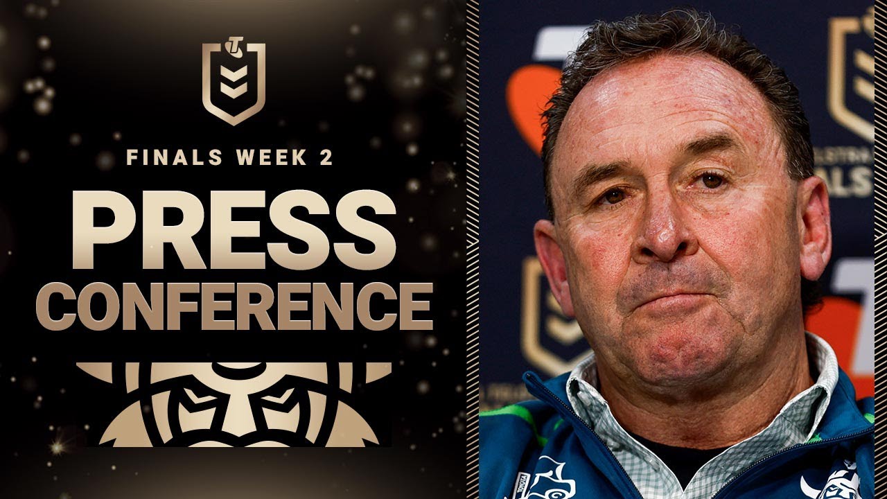 NRL Finals 2025 | Canberra Raiders | Press Conference | Week 2