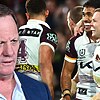 Former Broncos’ coach Kevin Walters has had a ‘tough’ time watching the club’s NRL rise this season, according to son Billy