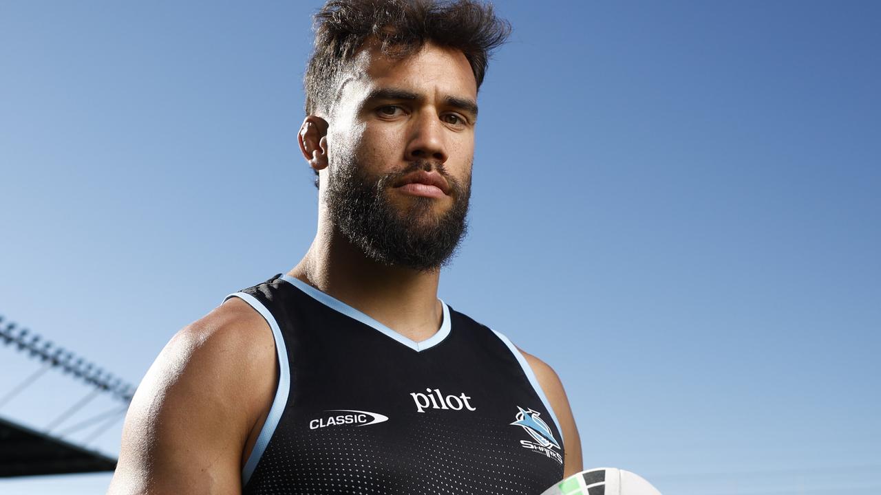Sharks star Toby Rudolf says his battle with water is giving him an edge out on the footy field