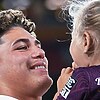 Broncos star Reece Walsh opens up about being a single dad, while leading Brisbane to NRL finals