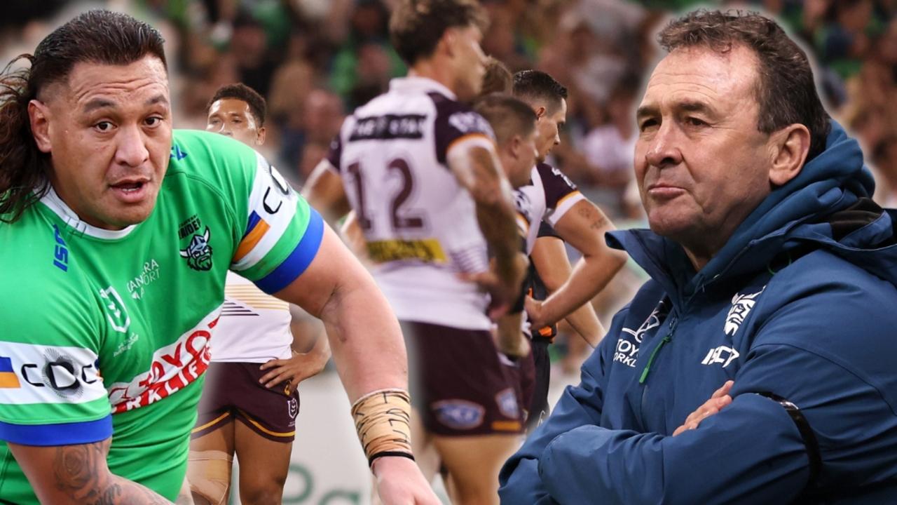 Broncos question if Canberra coach Ricky Stuart is playing mind games with the fitness of Raiders prop Josh Papalii