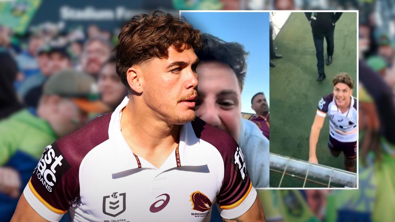 Watch: Does this fan footage clear Canberra Raiders fans of Reece Walsh daughter abuse?