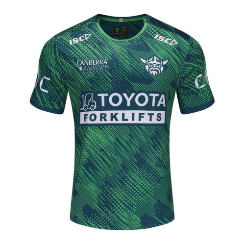 Canberra Raiders NRL ISC 2025 Players Run Out Shirt Sizes S-7XL!