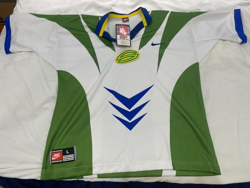Canberra Raiders Super League 1997 jersey *RARE* *NRL* *ORIGINAL NIKE TAG*