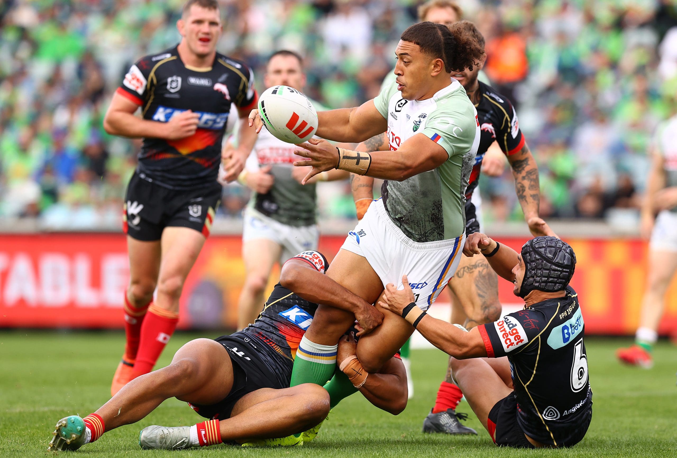 Canberra Raiders open talks to extend young forward