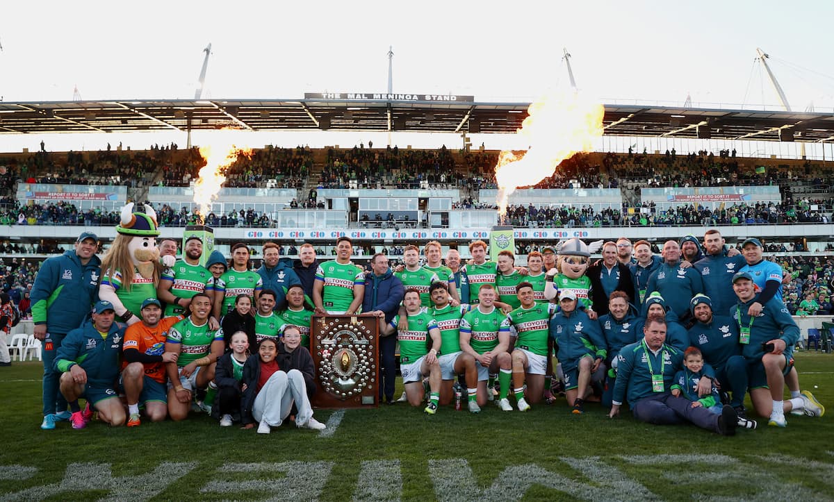Canberra Raiders, the 2025 minor premiers