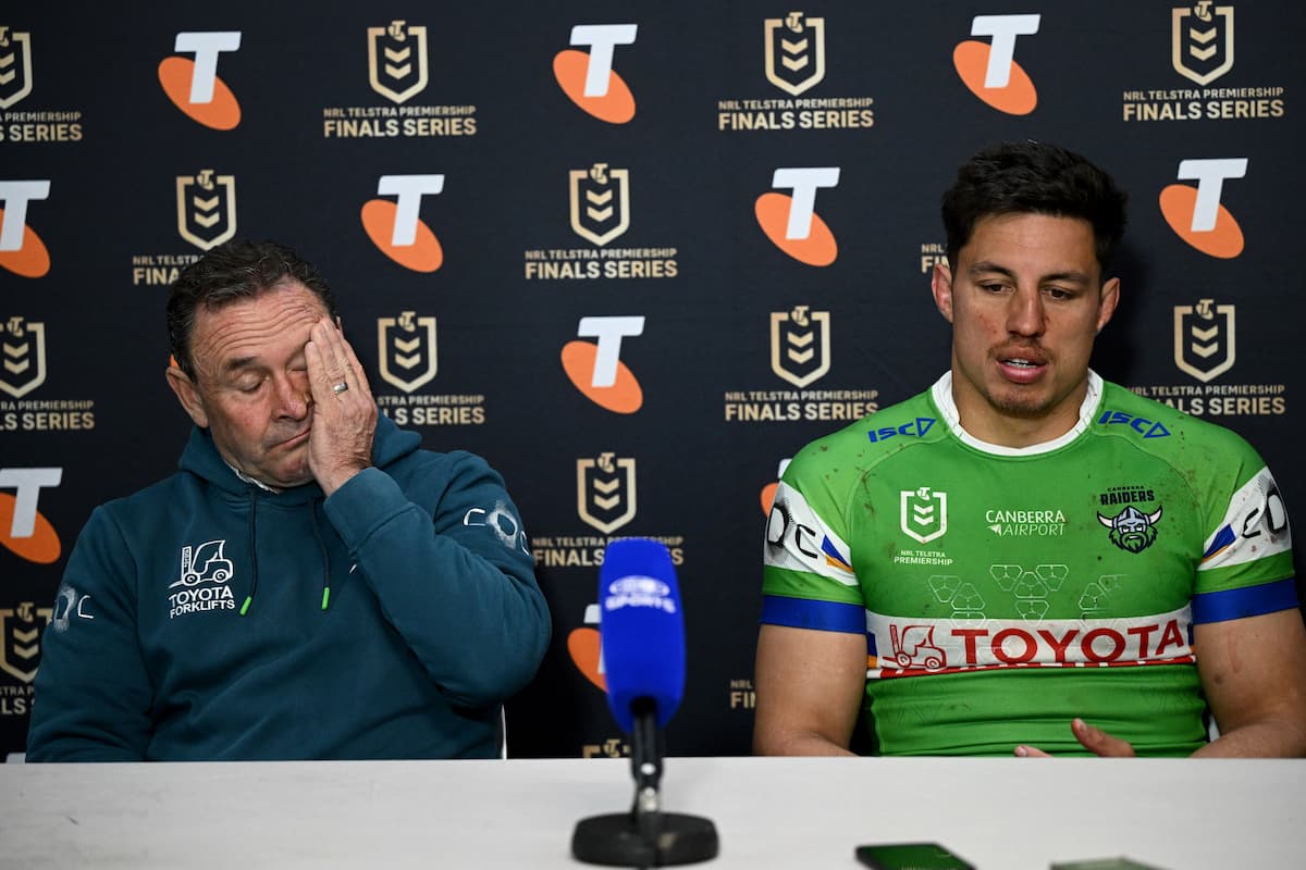 Fairytale over for Canberra Raiders following standout year