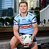 Blayke Brailey will take inspiration from a nearly decade-old Sharks win with him to the capital. Photo: Bianca De Marchi/AAP PHOTOS