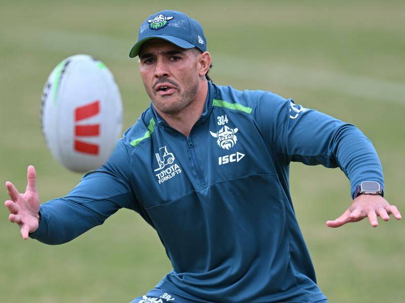 Jamal Fogarty has credited coach Ricky Stuart for helping take his game to another level. Photo: Lukas Coch/AAP PHOTOS