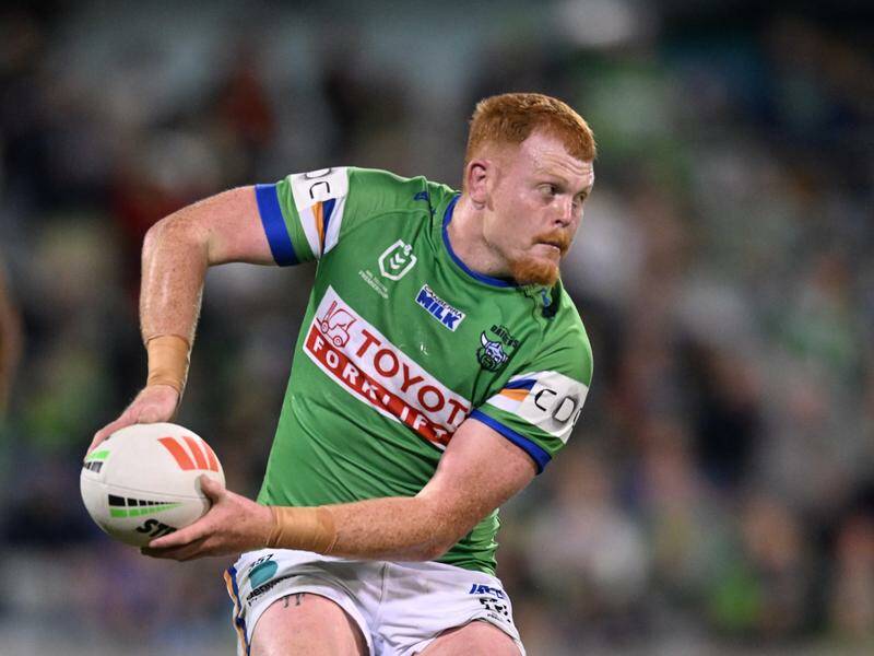 Corey Horsburgh will captain minor premiers Canberra against the Dolphins. Photo: Lukas Coch/AAP PHOTOS