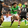 Canberra veteran Josh Papalii remains in a race against the clock to be fit to face Brisbane. Photo: Brett Phibbs/AAP PHOTOS