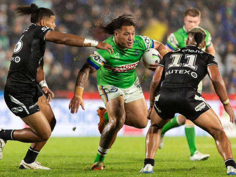 Canberra veteran Josh Papalii remains in a race against the clock to be fit to face Brisbane. Photo: Brett Phibbs/AAP PHOTOS