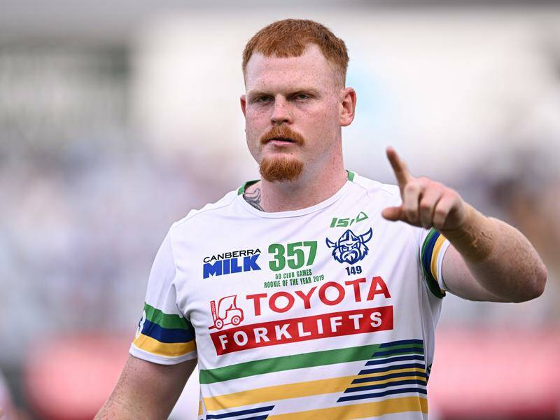 Canberra star Corey Horsburgh has been a revelation this year but it wasn't always smooth sailing. Photo: James Gourley/AAP PHOTOS