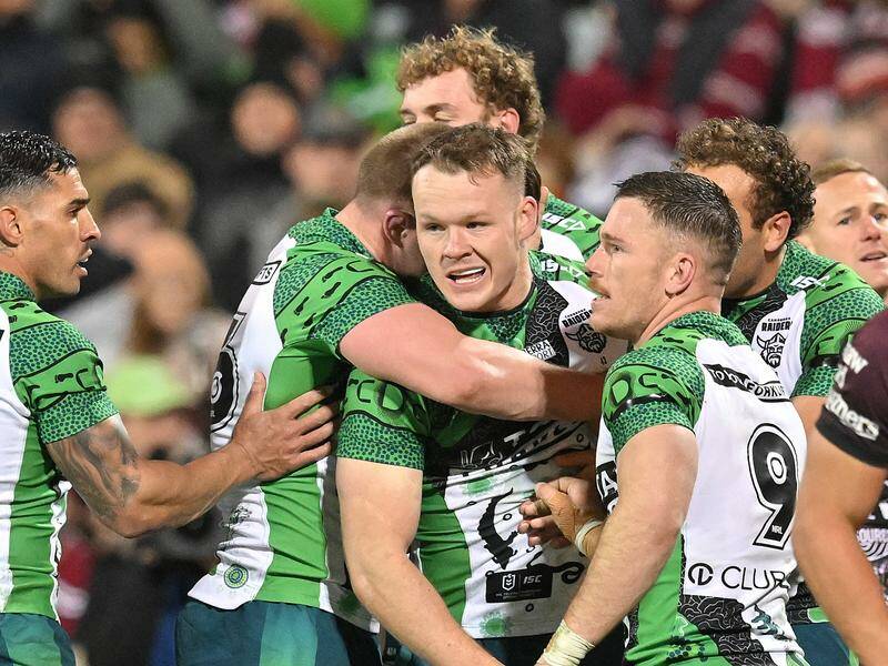 A pre-season boot camp set the Raiders on the path to the NRL minor premiership. Photo: Mick Tsikas/AAP PHOTOS