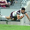 A remorseful Gehamat Shibasaki is determined to make amends in the preliminary final. Photo: PR IMAGE PHOTO