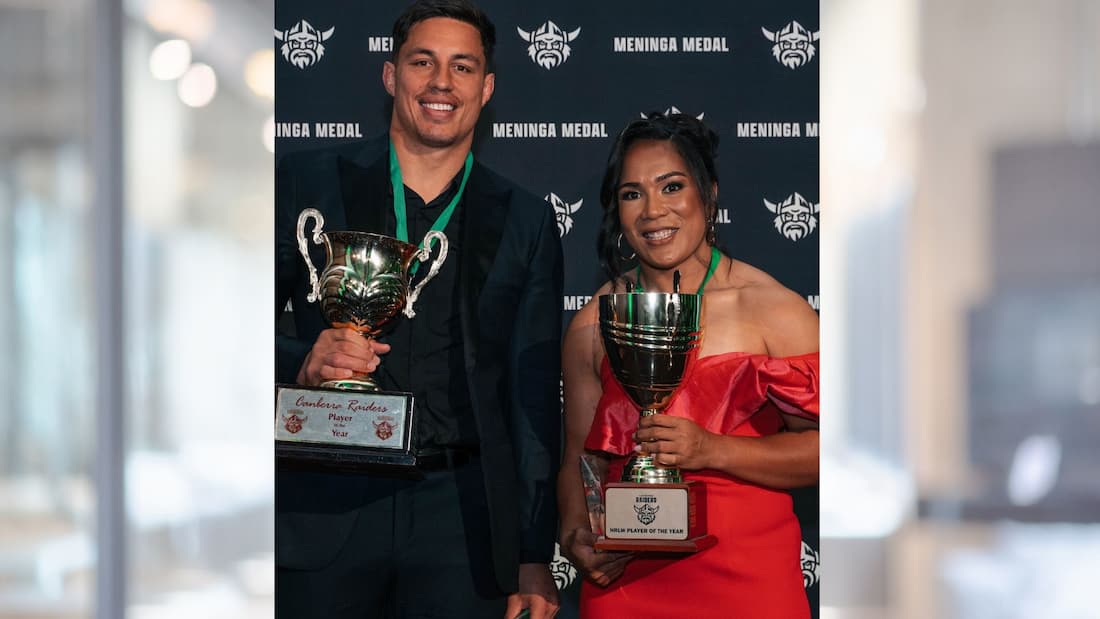 Tapine and Taufa win 2025 Meninga Medals