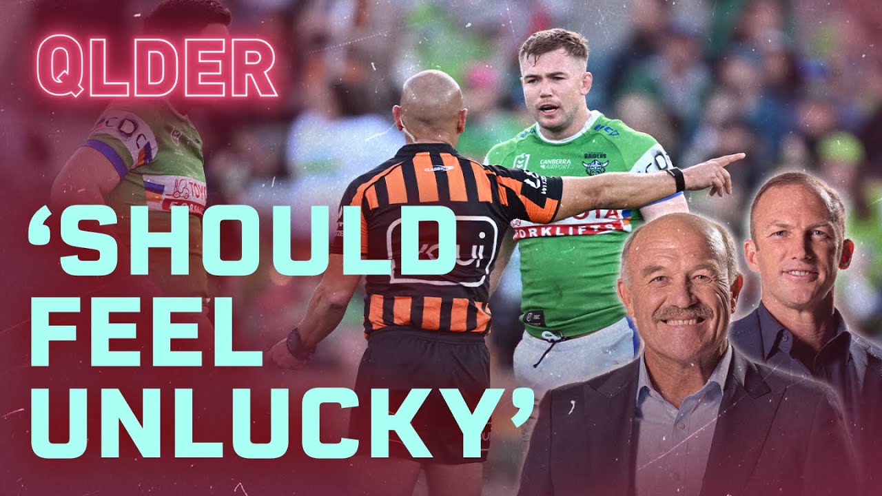 Broncos legends believe the Raiders were DONE DIRTY: QLDER - Ep 26 | NRL on Nine