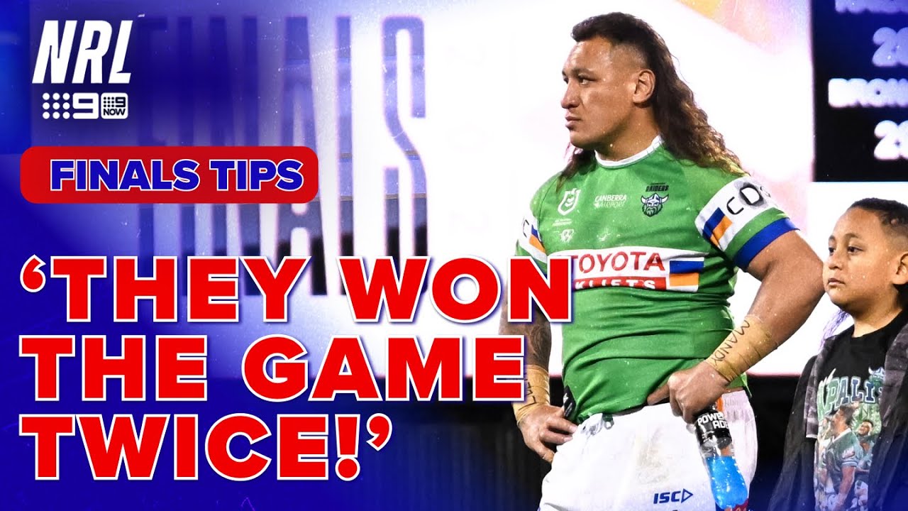 Can the Raiders find REDEMPTION? NRL Tips - Finals Week 2 | NRL on Nine