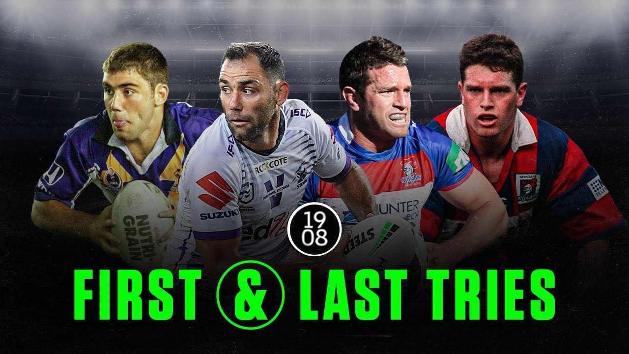 First & Last Tries | NRL Throwback | Cameron Smith, Danny Buderus & More