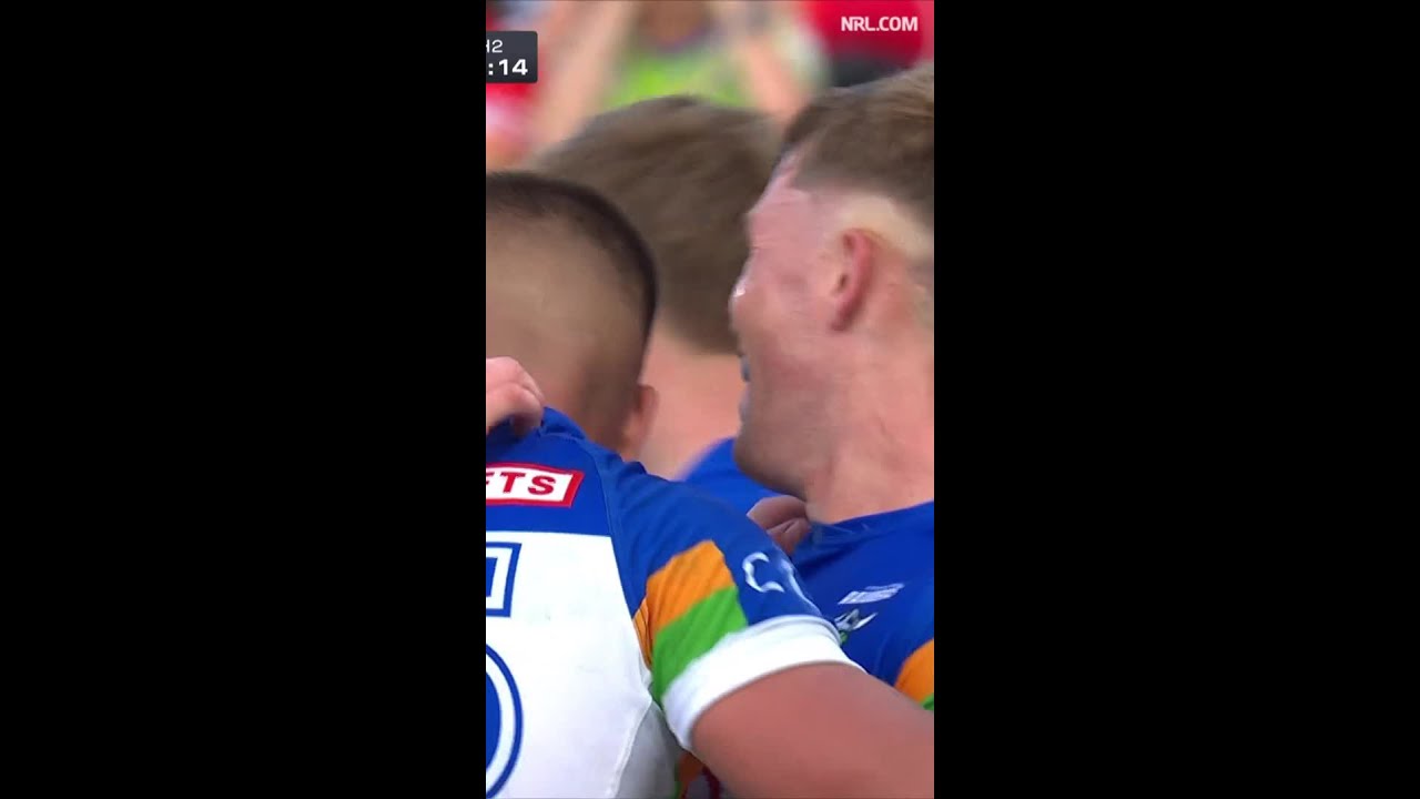 Joe Roddy Tries in Dolphins vs Canberra Raiders