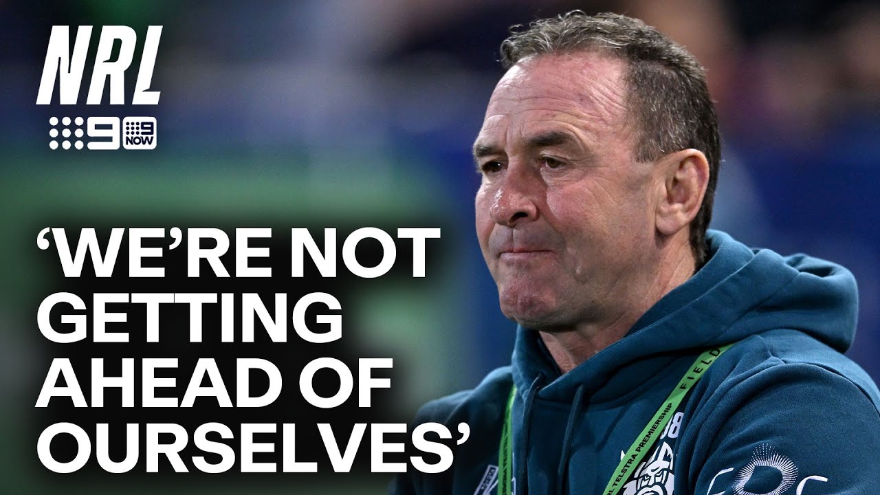 Raiders putting minor premiership behind them ahead of BIG finals effort: NRL presser | NRL on Nine