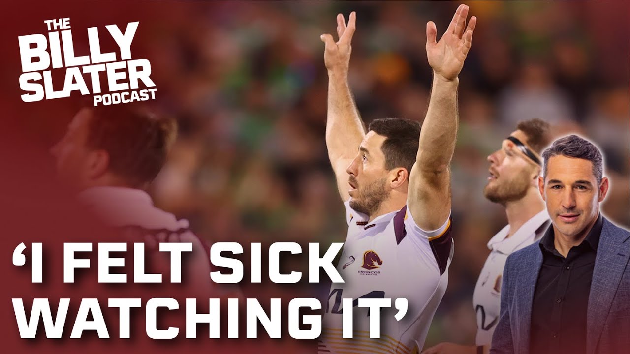 Slater takes a breath after EPIC Raiders v Broncos game: Billy Slater Podcast: Ep29 | NRL on Nine