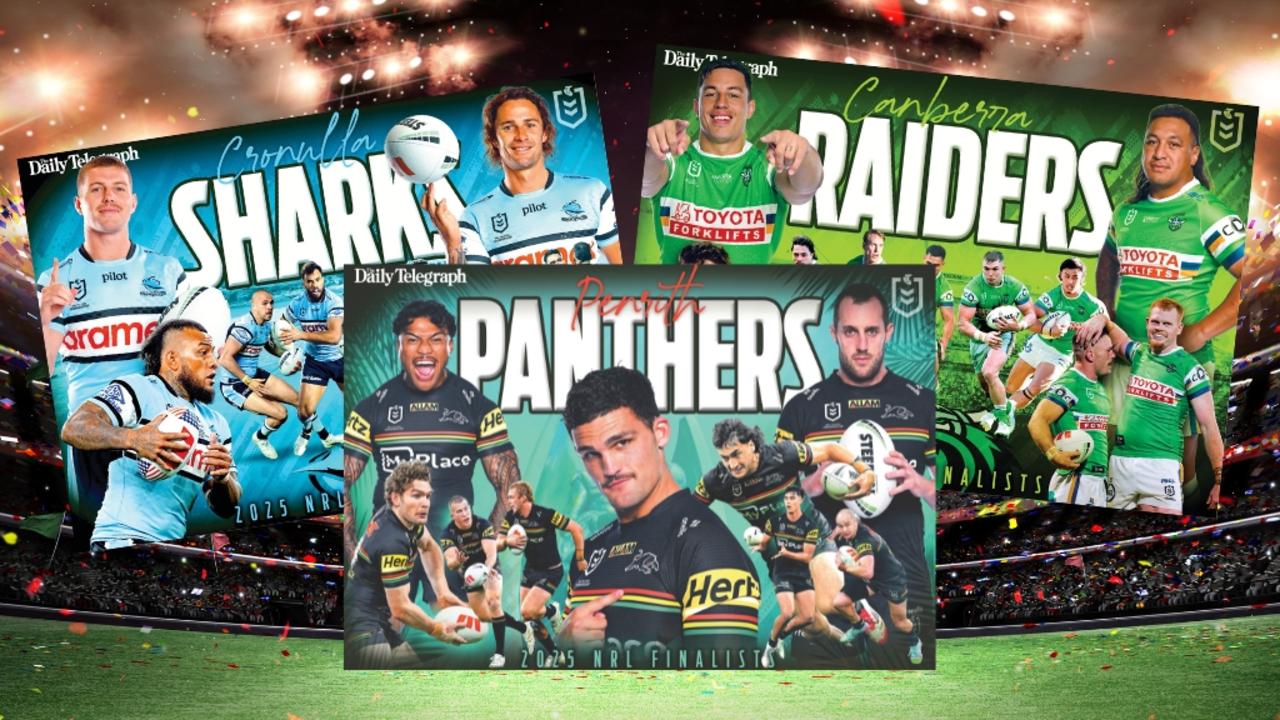 Download your free NRL finals 2025 ‘Heroes’ poster