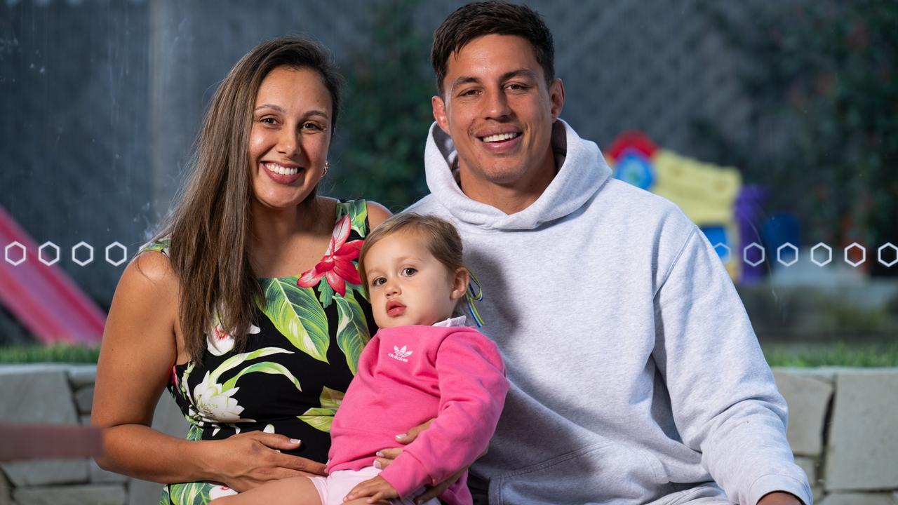 How Kirsten Tapine saved her husband, Canberra Raiders skipper Joe Tapine from gambling addiction