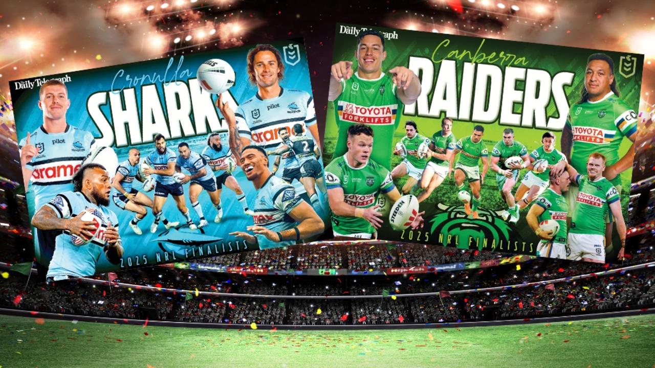 Download your free NRL finals 2025 ‘Heroes’ poster