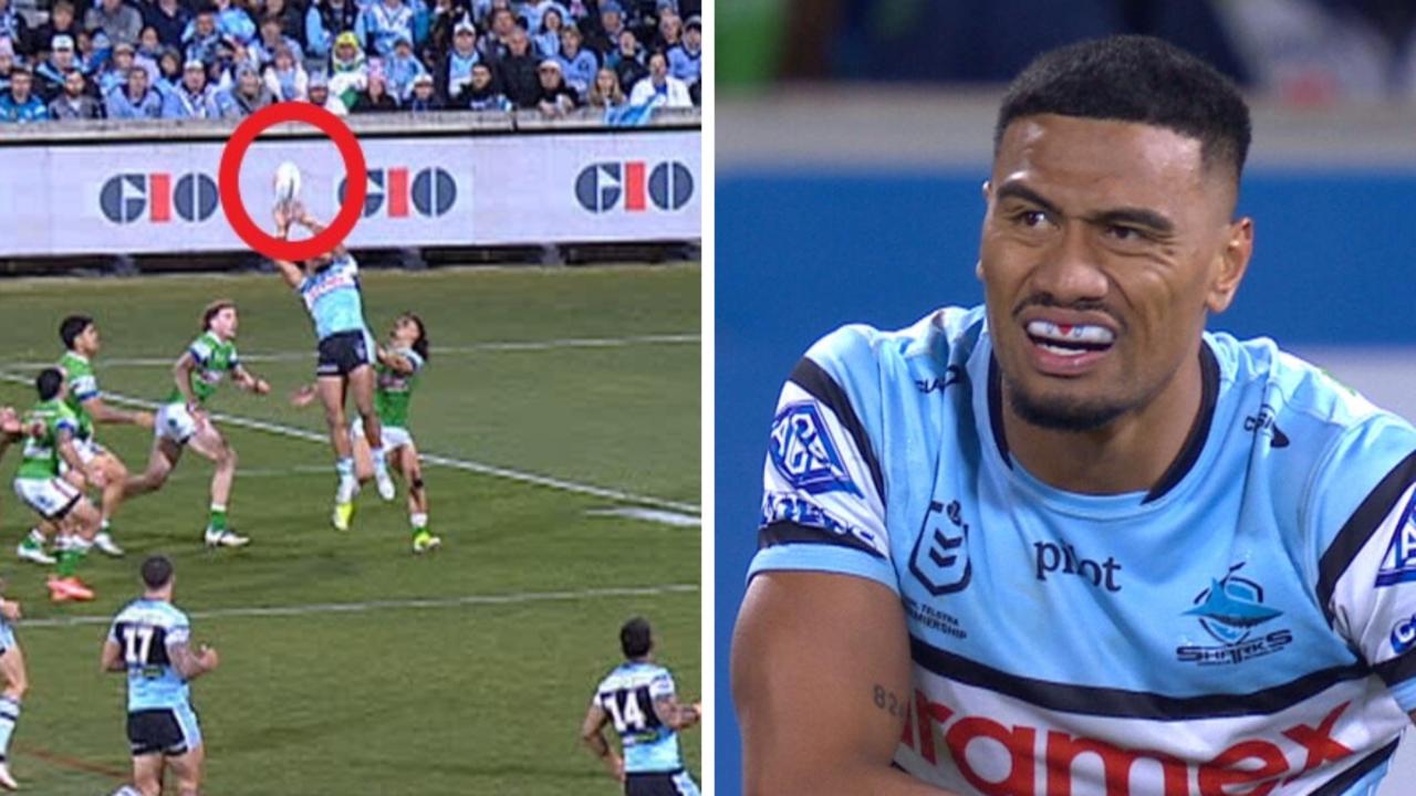 ‘That’s a tough call’: Sharks cop suspect officiating decision in crunch moment