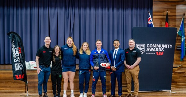 Mr Jon Tucker awarded NRL’s Teacher of the Year