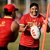 Jason Taumalolo will be back in the red of Tonga for the Pacific Championships clash with Samoa. Photo: Darren England/AAP PHOTOS