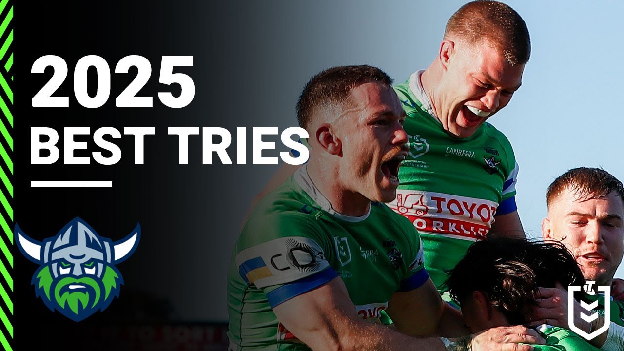 2025 NRL Highlights | Canberra Raiders Top Tries of 2025