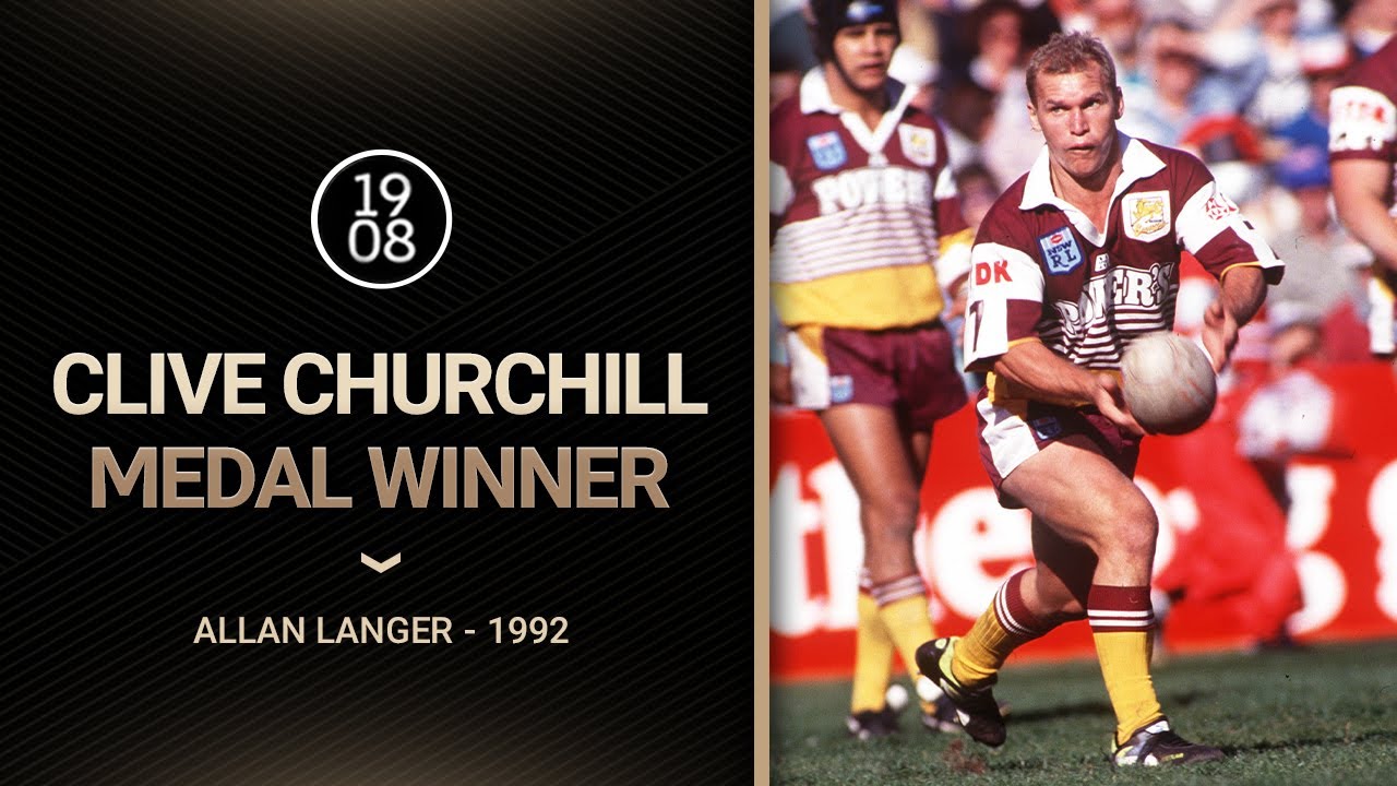 VIDEO: Classic Clive Churchill Medal Highlights | Allan Langer | 1992