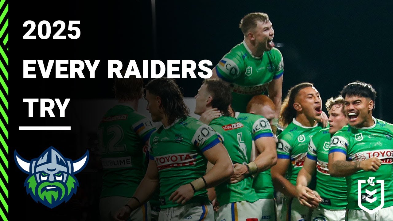 Every Canberra Raiders Try from 2025 | NRL