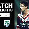 Sydney City Roosters v Auckland Warriors | Round 1, 1999 | Classic Match Highlights