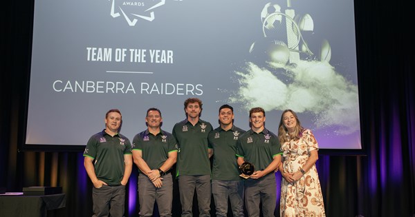 Raiders Crowned Team of the Year at 2025 CBR Sports Awards