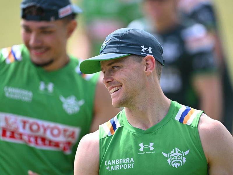 Jayden Brailey is facing a battle to make the hooker's role his in Canberra but is up for the fight. Photo: Lukas Coch/AAP PHOTOS