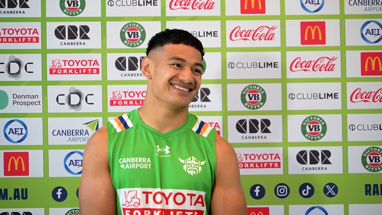 Finau ready to make his mark in Canberra