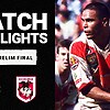 North Sydney Bears v St George Dragons | 1996 Prelim Final | Classic Match Highlights | NRL