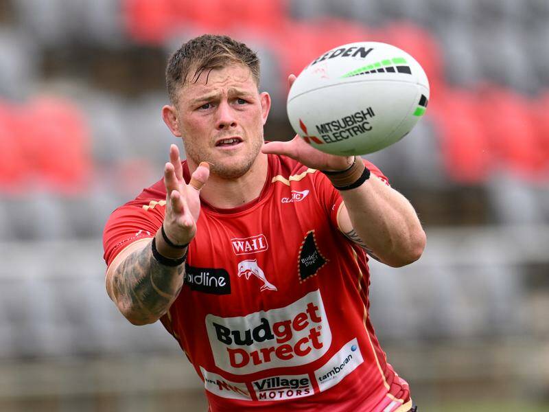 New Dolphins signing Morgan Knowles has his eyes on winning the coveted No.13 jersey. Photo: Darren England/AAP PHOTOS