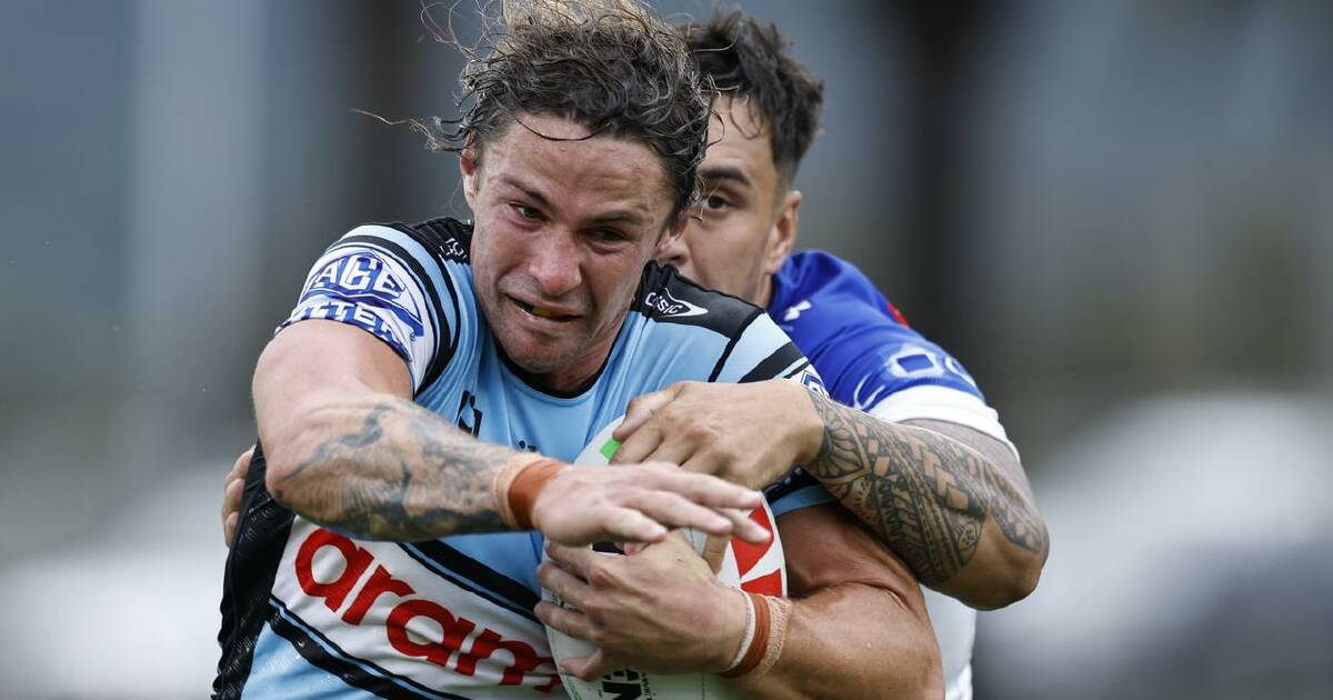 Nicho Hynes starred for Cronulla before being rested. (Mark Evans/AAP PHOTOS)
