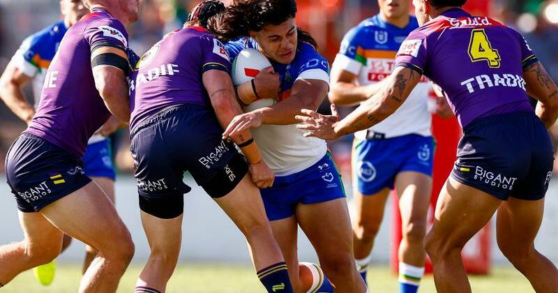 Canberra have proven too strong for the Storm in both side's first trial of the 2026 pre-season. Photo: Jordan Mirchevski/AAP PHOTOS
