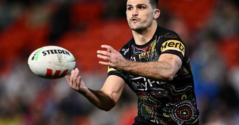 Despite his heroics for Penrith, Nathan Cleary is still searching for an elusive Dally M Medal. Photo: Dan Himbrechts/AAP PHOTOS