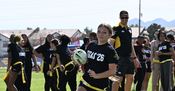 Vegas students introduced to league at NRL Gala Day
