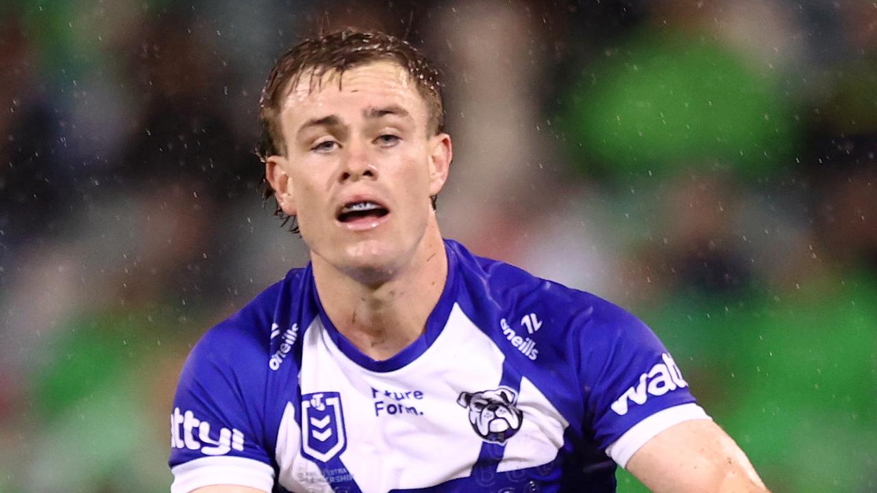 Lachlan Galvin was hospitalised for the weekend ahead of Bulldogs clash with Raiders