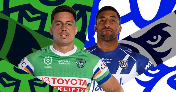 Raiders v Bulldogs: Papalii returns to the pack; Tuala set for centre