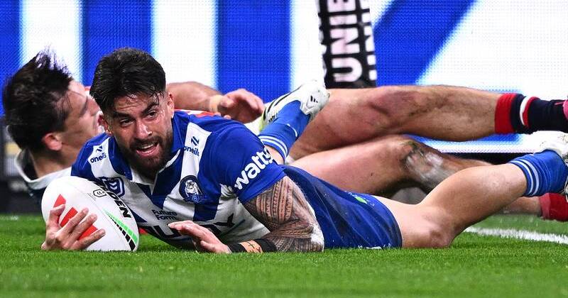 Enari Tuala has been named in the Canterbury line-up to take on Canberra. Photo: Dan Himbrechts/AAP PHOTOS