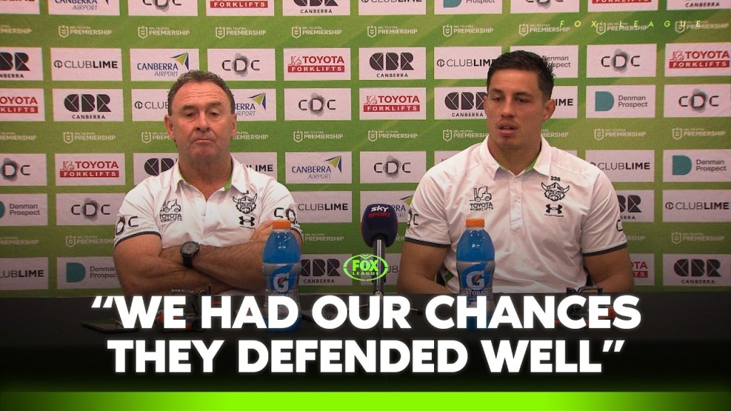 "Can't take anything away from their defence" Stuart praises Warriors | Raiders Press Conference